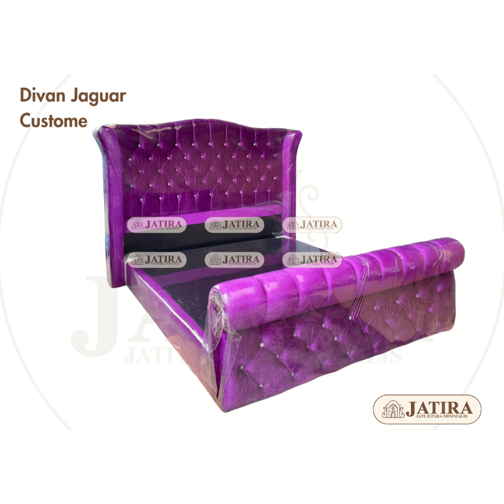 Divan Jaguar Custome | Divan Custome Bludru Murah Palembang