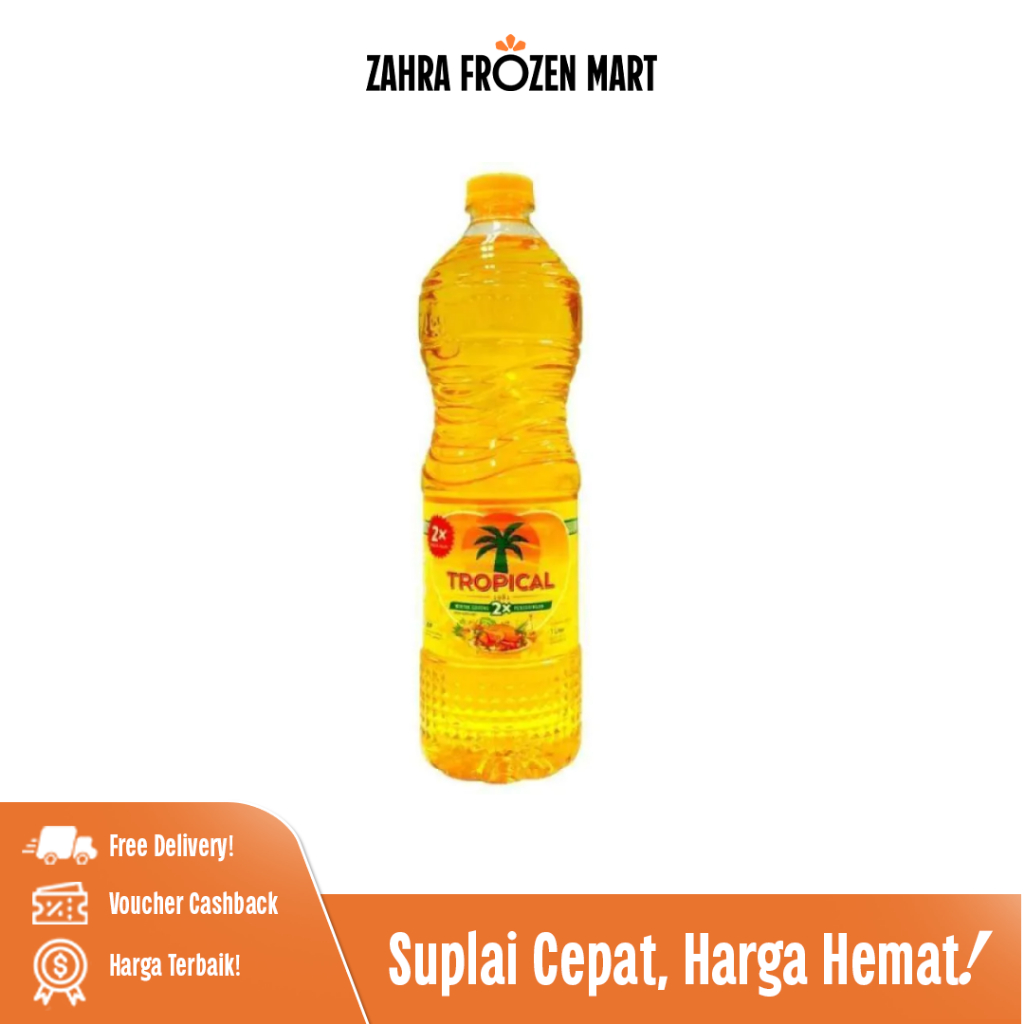 Minyak Tropical 1L - Zahra Frozen Mart