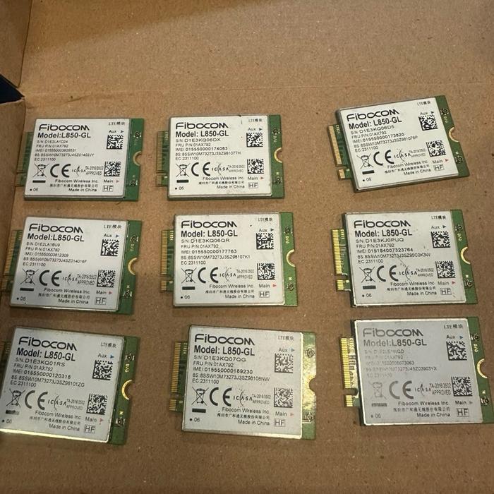 WWAN Laptop Lenovo Thinkpad Fibocom L850-GL