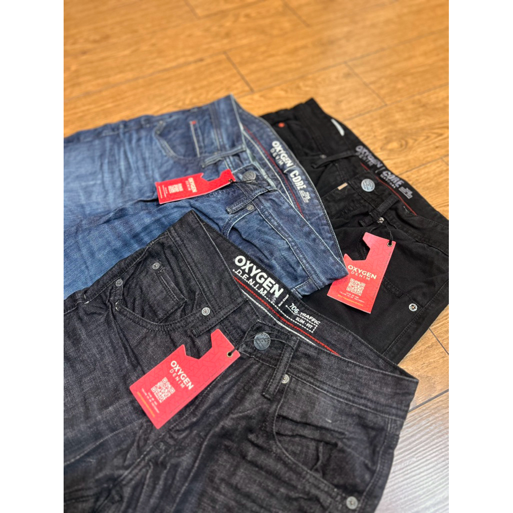 CELANA JEANS OXYGEN SLIM FIT ORIGINAL
