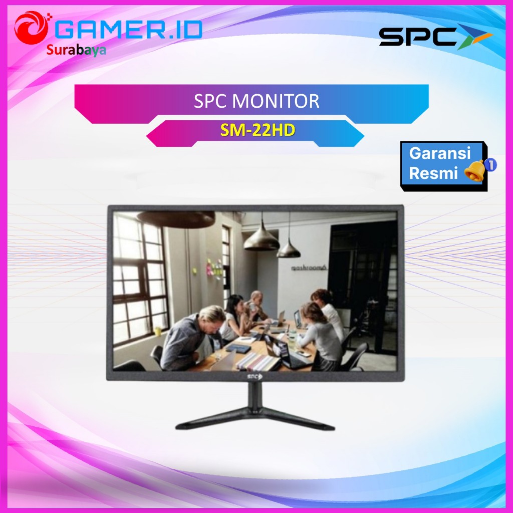 SPC MONITOR 22 INCH SM-22HD FHD 1080P 1MS 75HZ