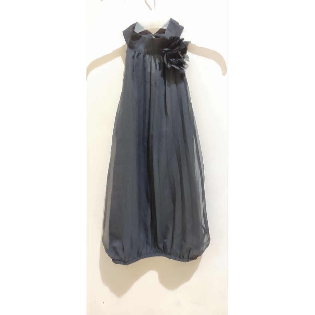 (Preloved) Blus sifon bunga