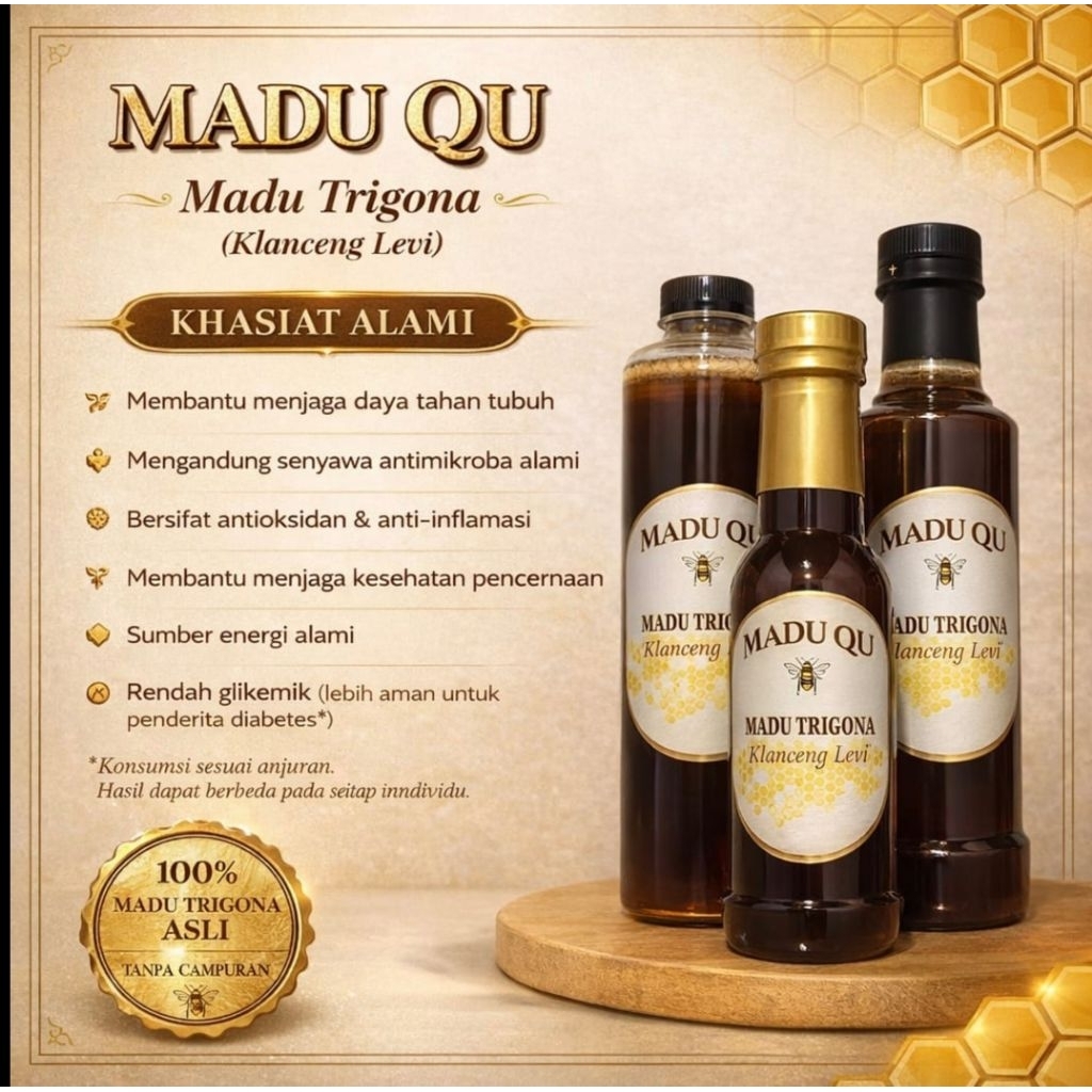 Madu klanceng trigona levi 100 ml