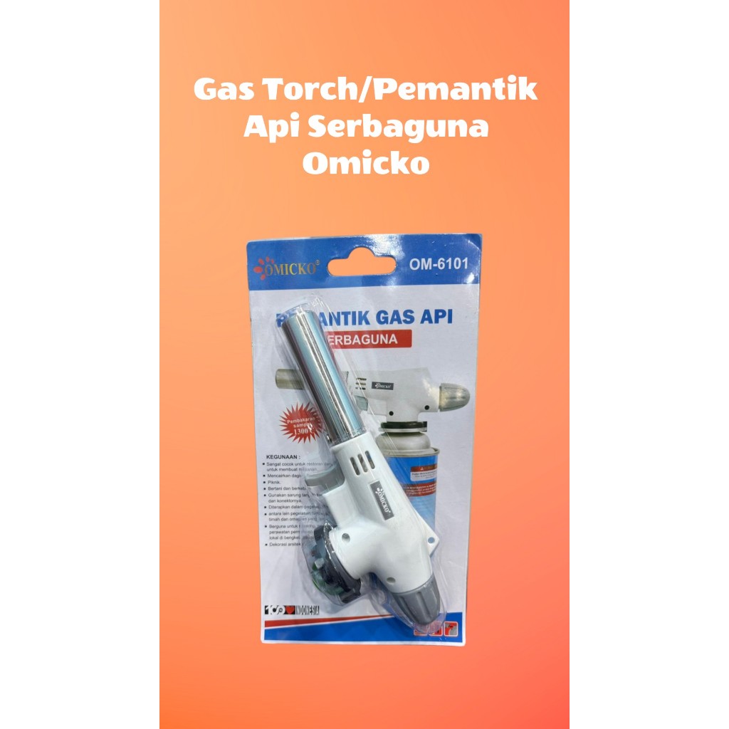 Pemantik Gas Api / Gas Torch Serbaguna