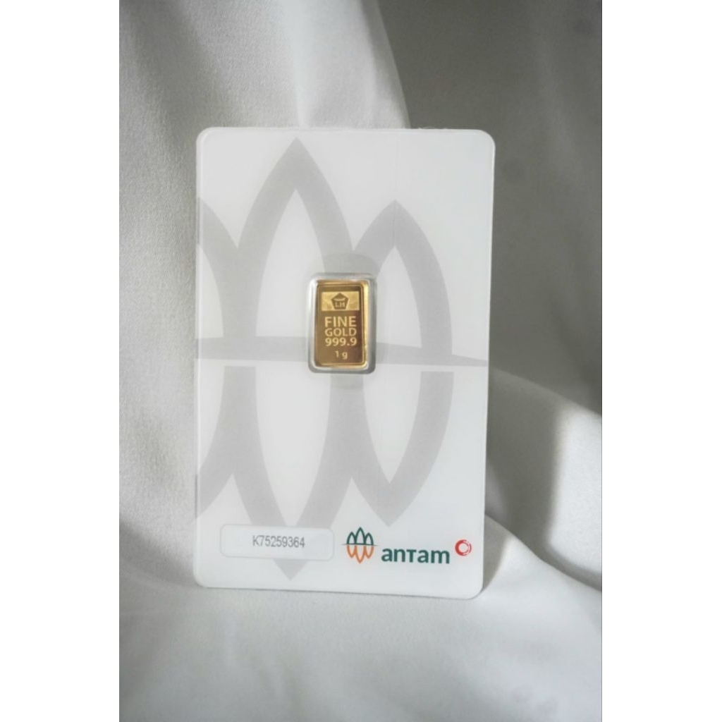 LOGAM MULIA ANTAM MURAH 1 GRAM (EMAS BATANGAN)