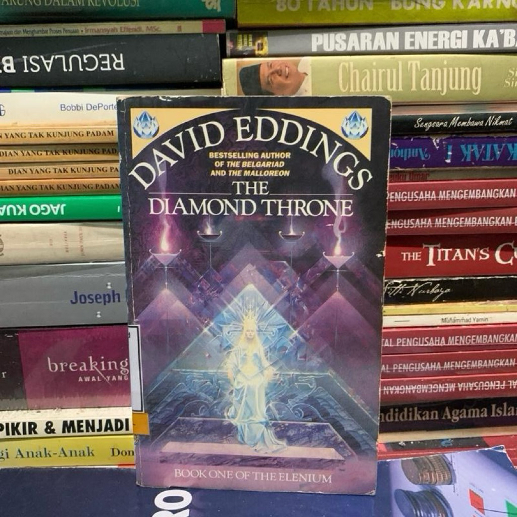 The diamond throne by David eddings ORIGINAL