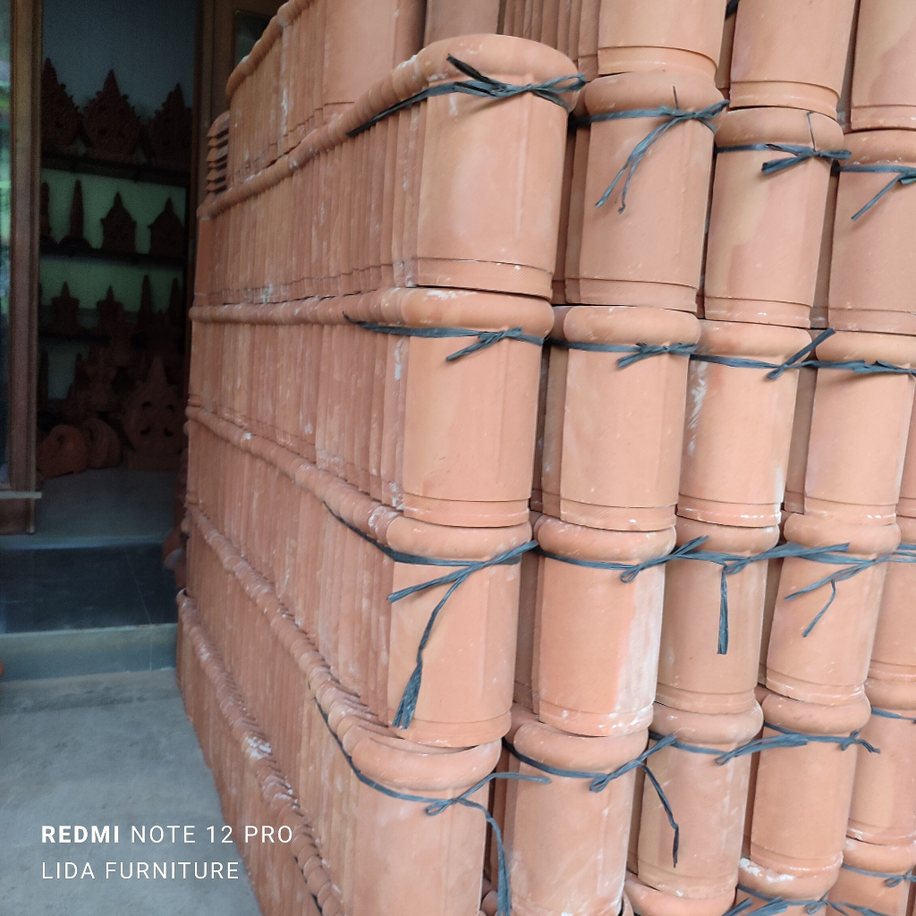 wuwung kerpus buat rumah limasan dan gazebo model bali