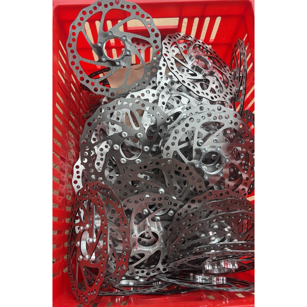 BEKAS ada KARAT rotor piringan cakram 160 model drat sepeda bmx lipat minion federal mtb