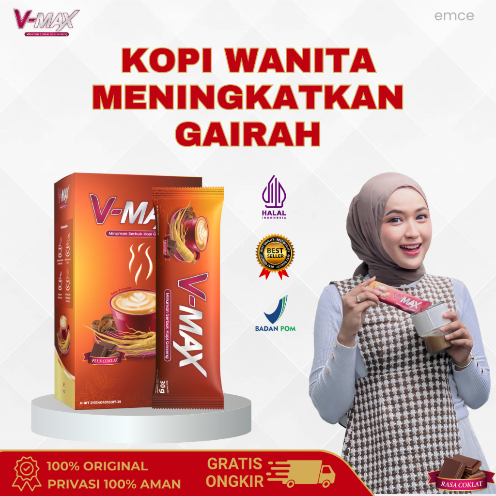 Kopi Coklat MoodBost For Women - Menambah Gairah Wanita Berikan Sensasi Luarbiasa VMAX