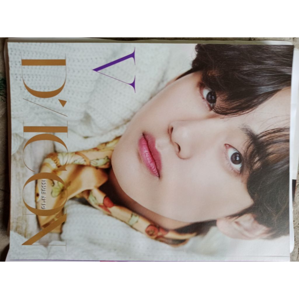 V / Taehyung BTS Goes On Dicon Magazine
