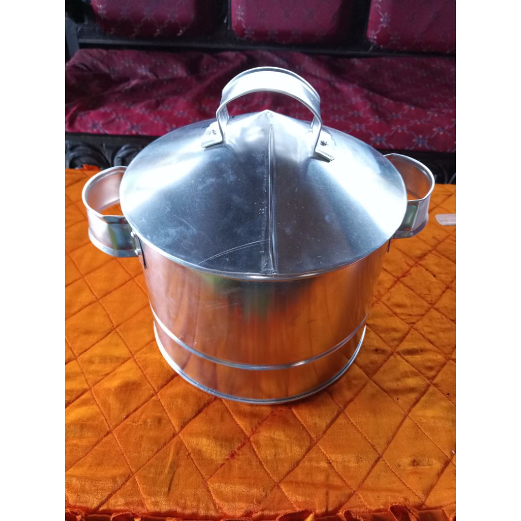 Dandang kukus nasi ALUMINIUM (500 GRAM, 1 KG, 1,5 KG, 2 KG)