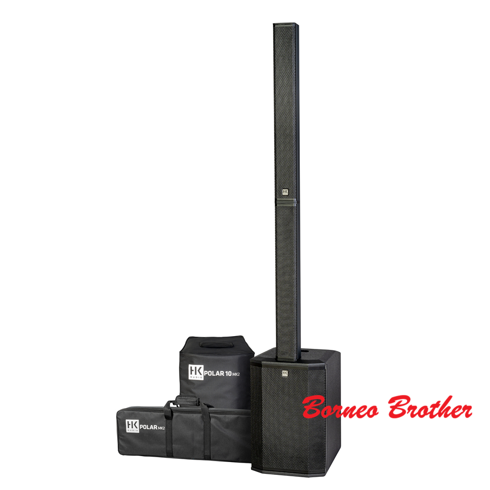 HK Audio POLAR 10 MK2 Original Speaker Column PA Aktif 2000W w/ TWS Bluetooth
