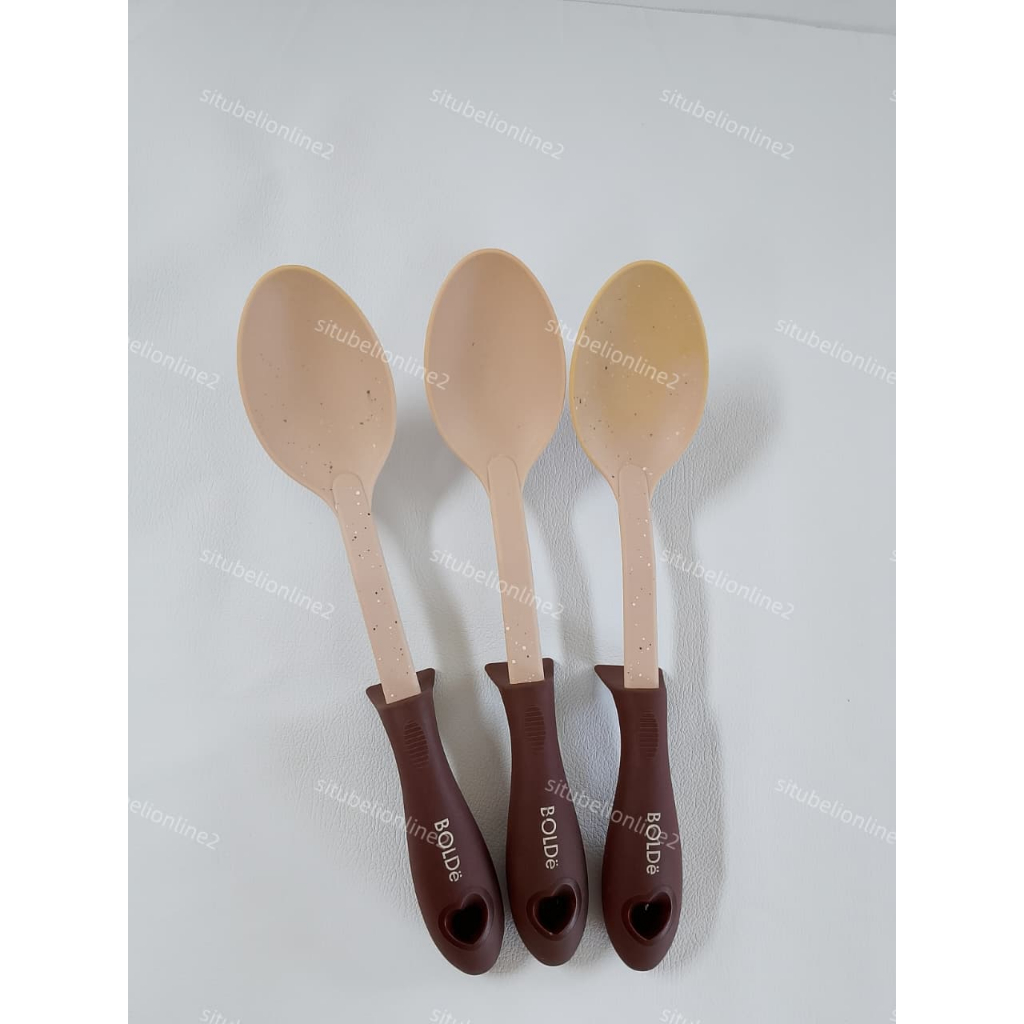 Preloved Bolde Super Utensil Spoon Ladle 3pc