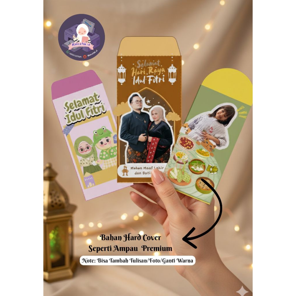 (Mancetak.id) Amplop lebaran custom, amplop tebal premium, amplop lebaran besar ,amplop lebaran beba