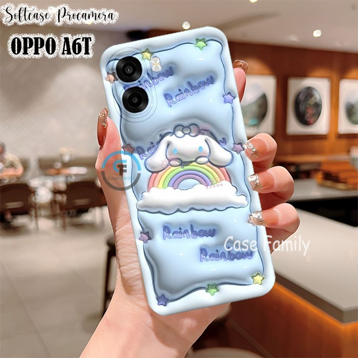 Fashion case for Oppo A6T 2026 - A6 - A6x - A6T Pro Motif kartun lucu Case Premium kekinian