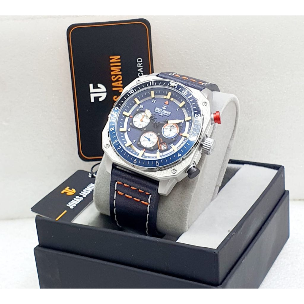 Jam Tangan Pria Jonas Jasmin Chronograph Tactical – Premium Sport Watch Elegan & Maskulin