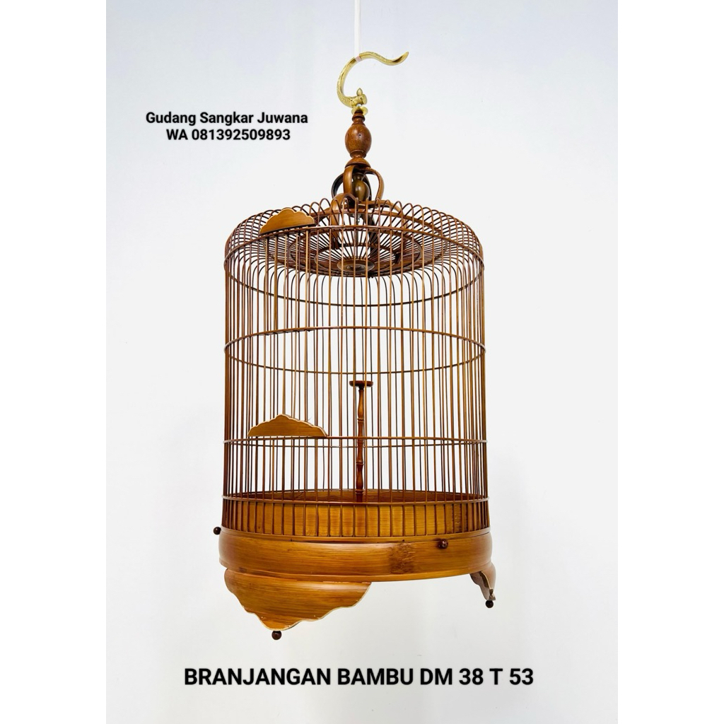 Sangkar Branjangan Bambu Tebal Dm 38