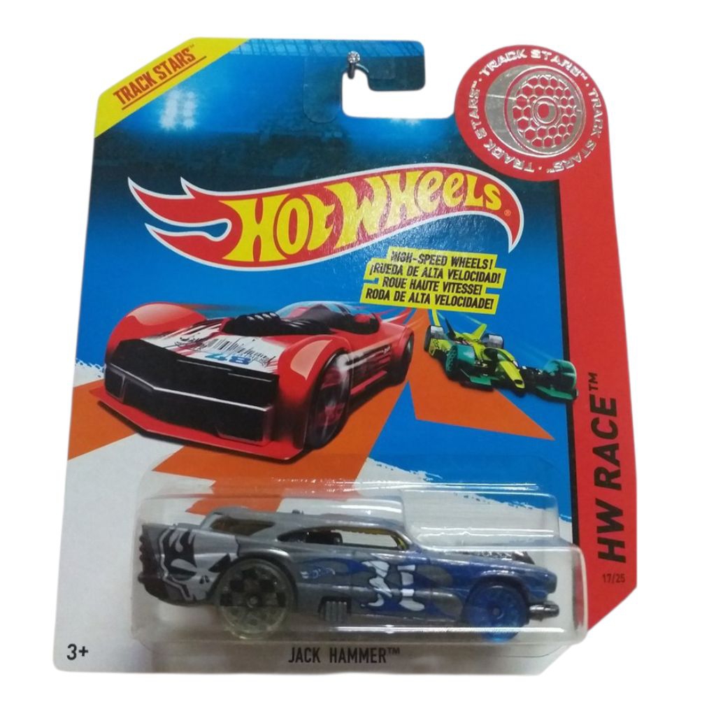 Hot wheels jack hammer high speed wheels HSW track stars BALAP