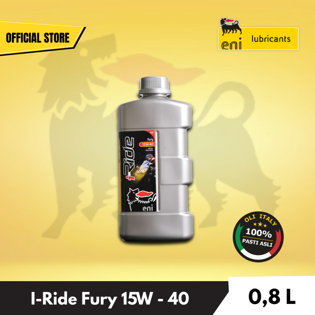 Oli Motor ENI i-Ride Fury 15W-40 0.8 Liter