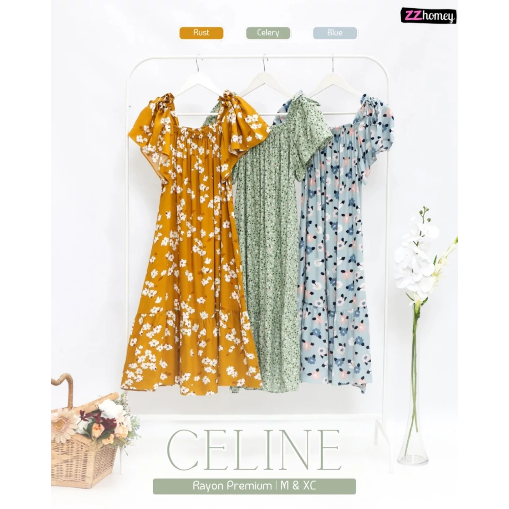 [READY] CELINE HOMEDRESS daster nyaman