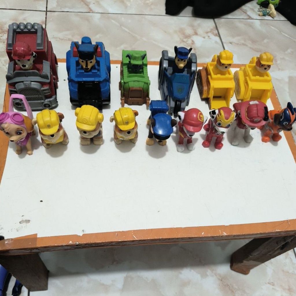 mainan anak Paw patrol original SML