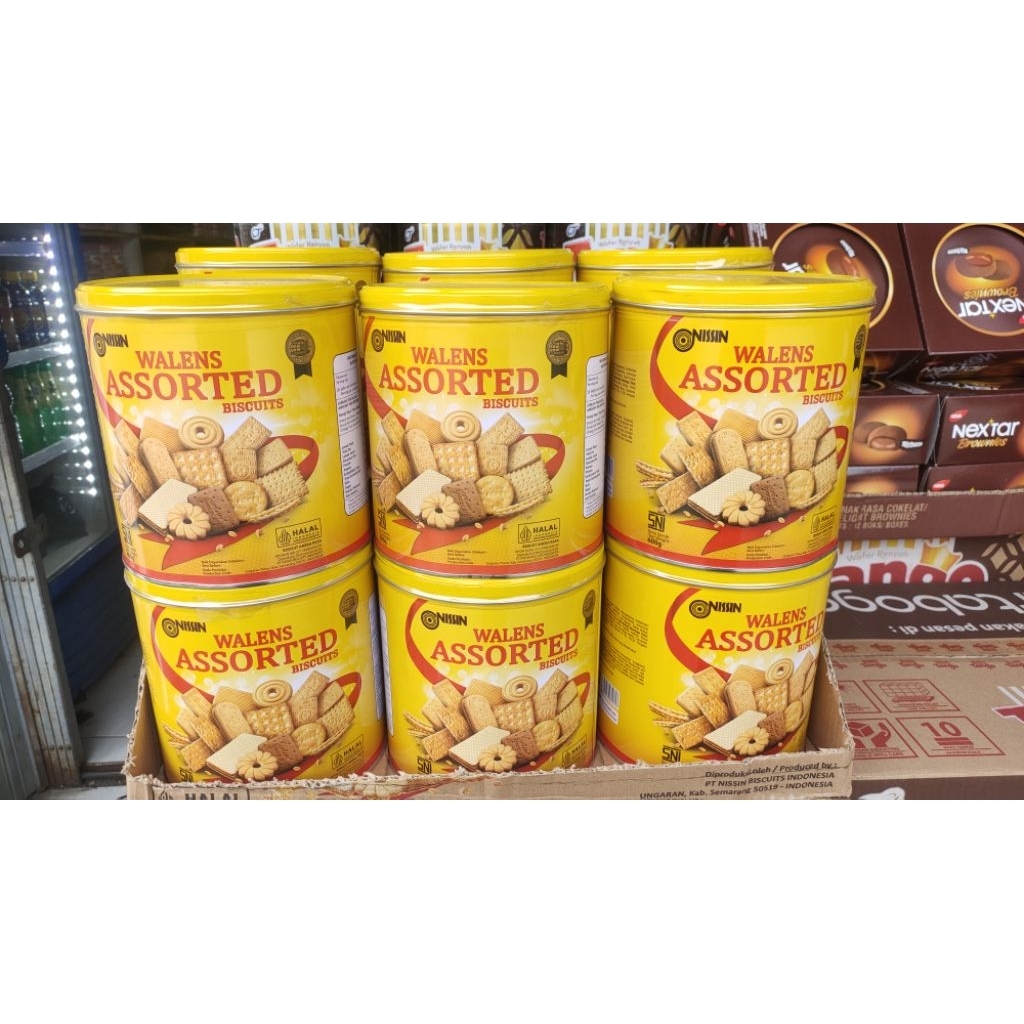 nissin assorted biscuits - 600gram