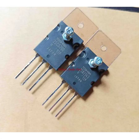 SET TRANSISTOR ORIGINAL JAPAN TOSHIBA 2SC5200 2SA1943 LOT 918 PLUS MIKA DAN BAUT