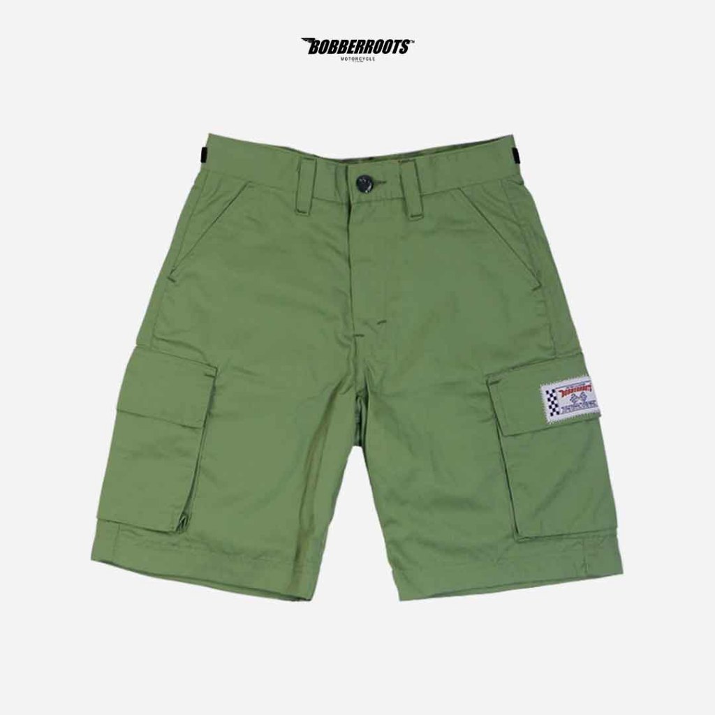 BobberRoots Cargo Short Pants Green Hansip