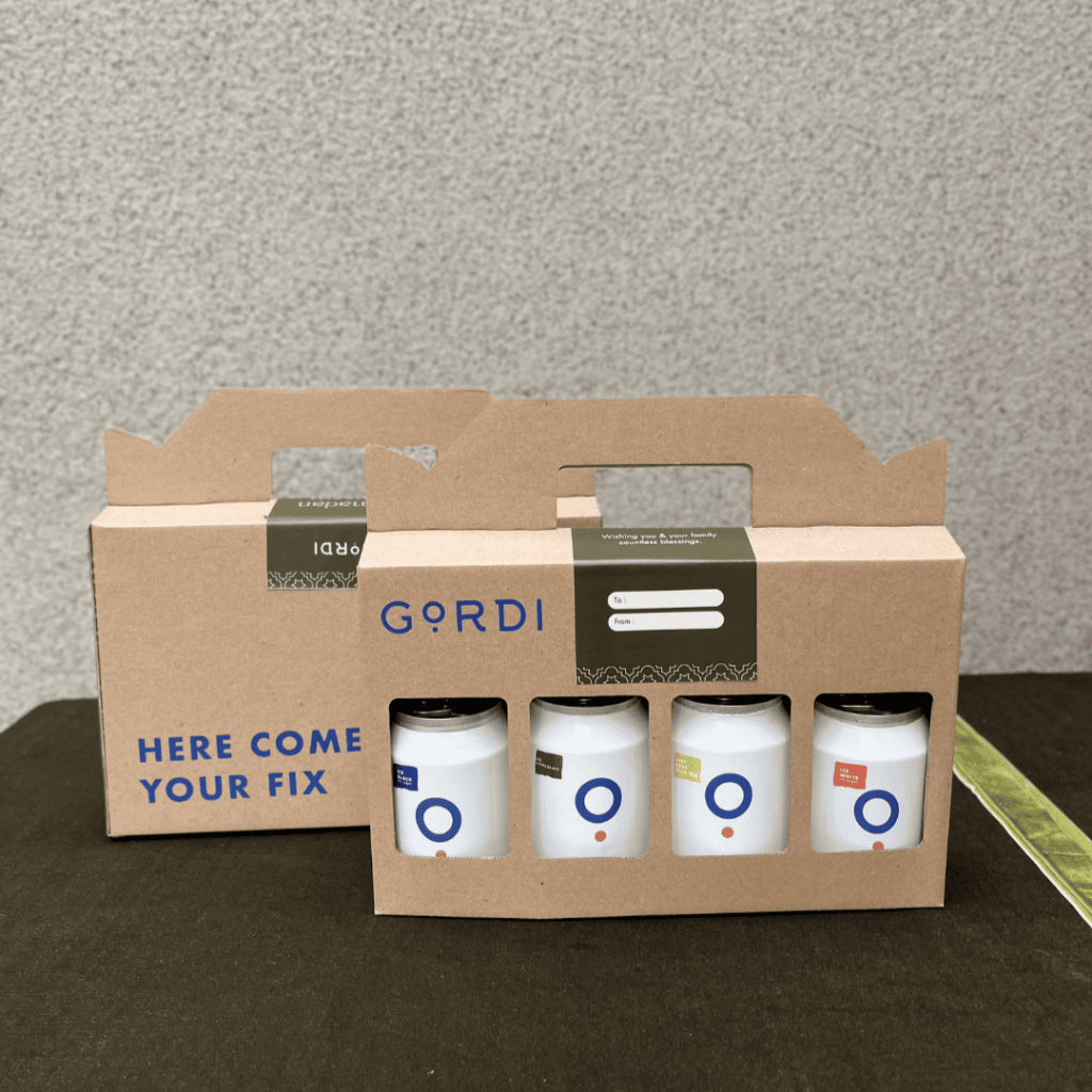 Gordi - [READY] Drink To Go Box Hampers - Hampers Lebaran Minuman Kaleng - Kopi Kaleng Hampers
