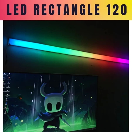LED Gaming Room RECTANGLE 120CM / Lampu Dekorasi Kamar