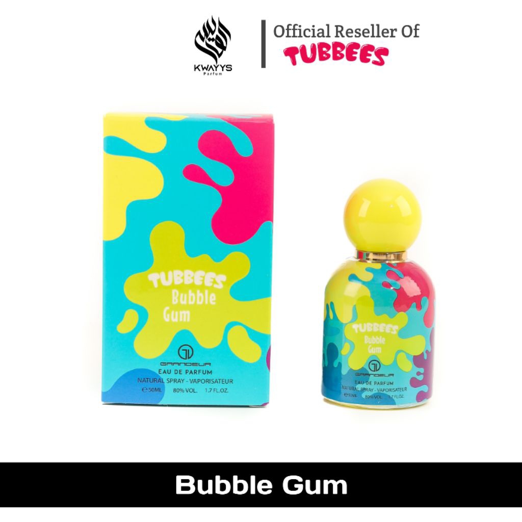 Grandeur Tubbees Parfum - Bubble Gum EDP 50ml | Top 1 Parfum Manis Dubai