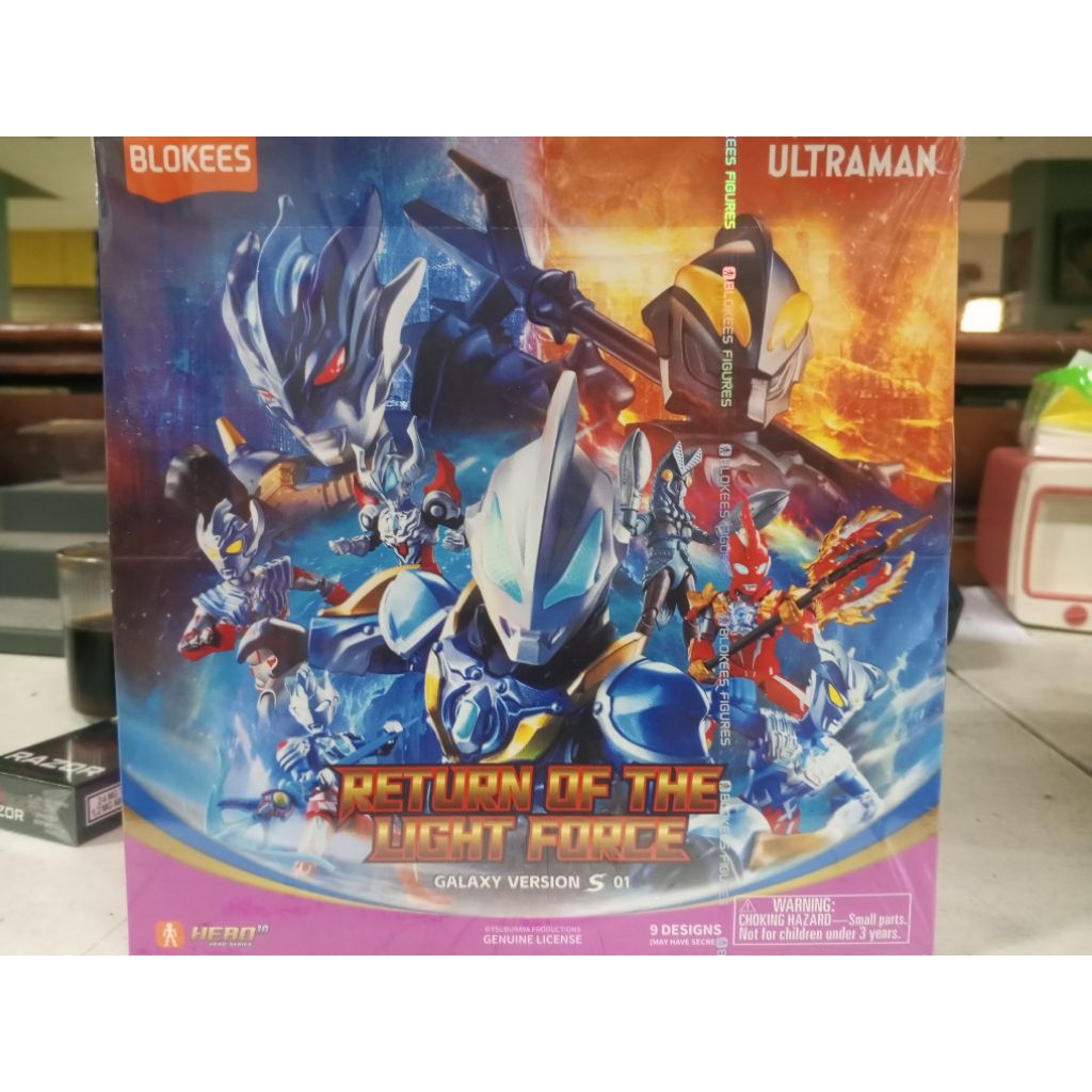 baru blokees Ultraman GV S 01 box segel