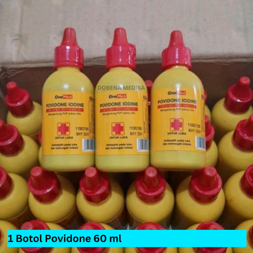 Povidone Iodine 60ml / Betadine 60 ml / Obat Luka / Seperti Betadine