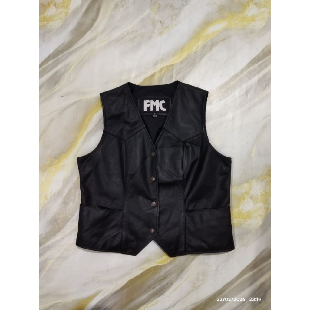 FMC VEST LEATHER
