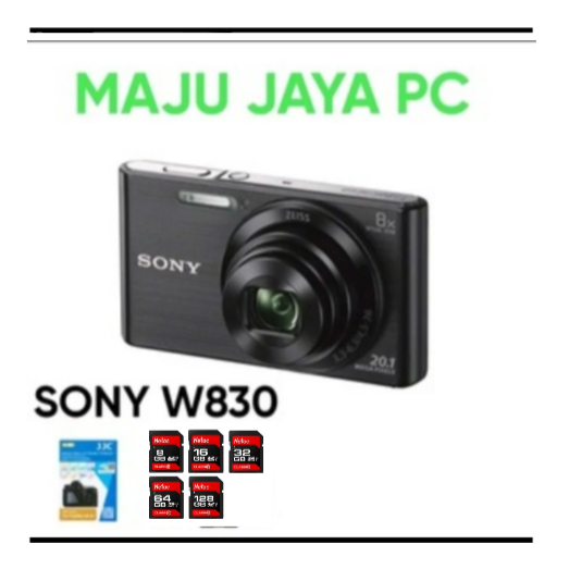SONY CYBERSHOT DSC-W830 / KAMERA POCKET SONY DSC-W830 BARU DISTRIBUTOR