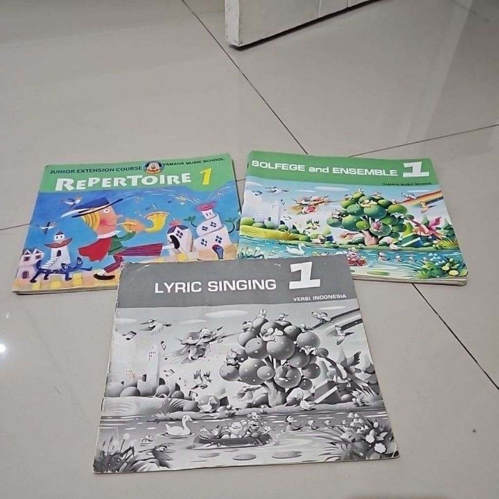 buku piano YAMAHA JXC 1