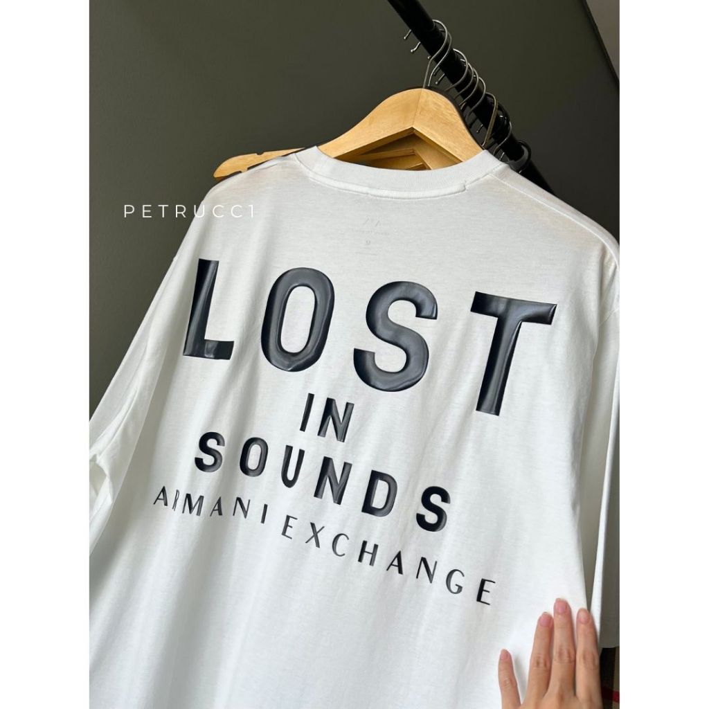 ARMANI EXCH4NGE lengan pendek Stuff Kaos Cowo Pria T shirt Man  Original