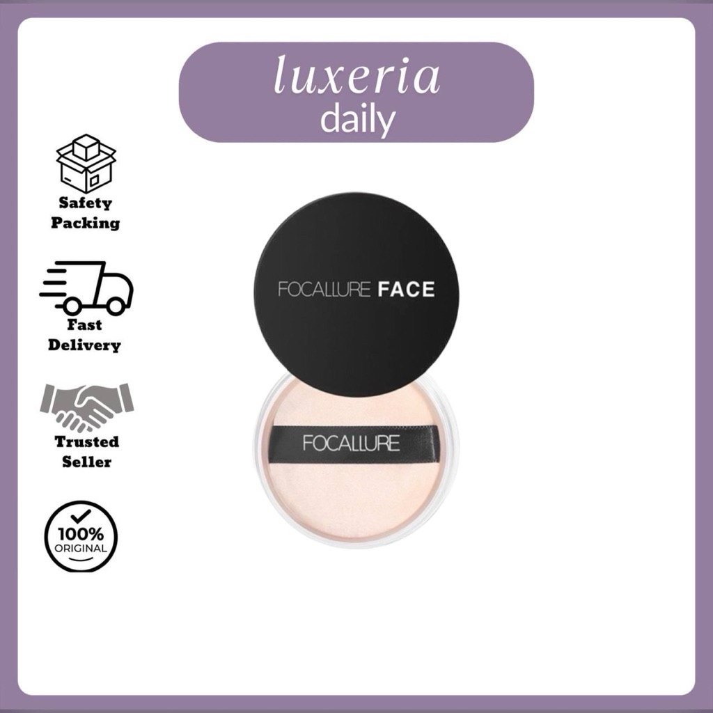 Focallure Loose Powder | Bedak tabur