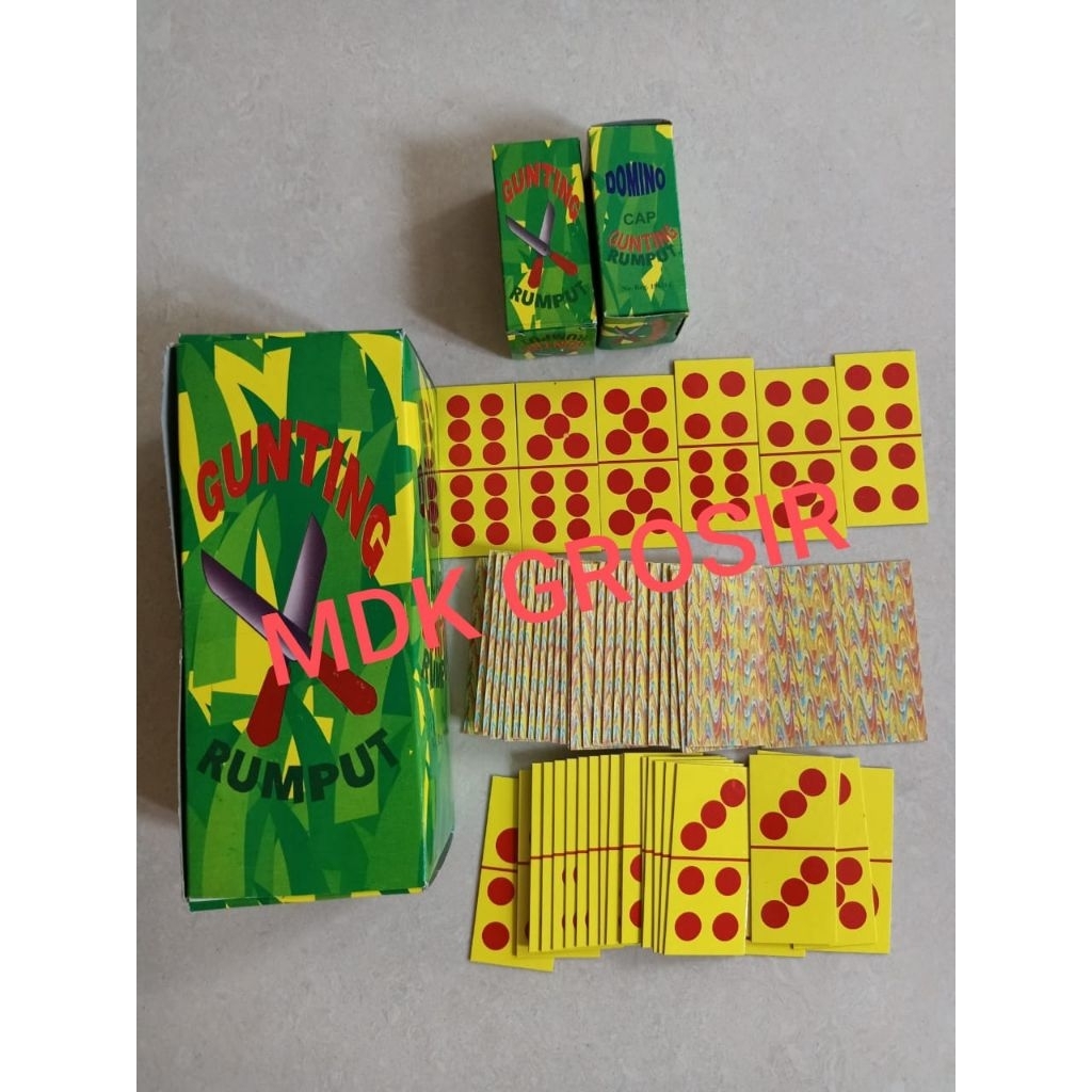 KARTU DOMINO KERIS ASLI KUALITAS IMPORT HIGH QUALITY