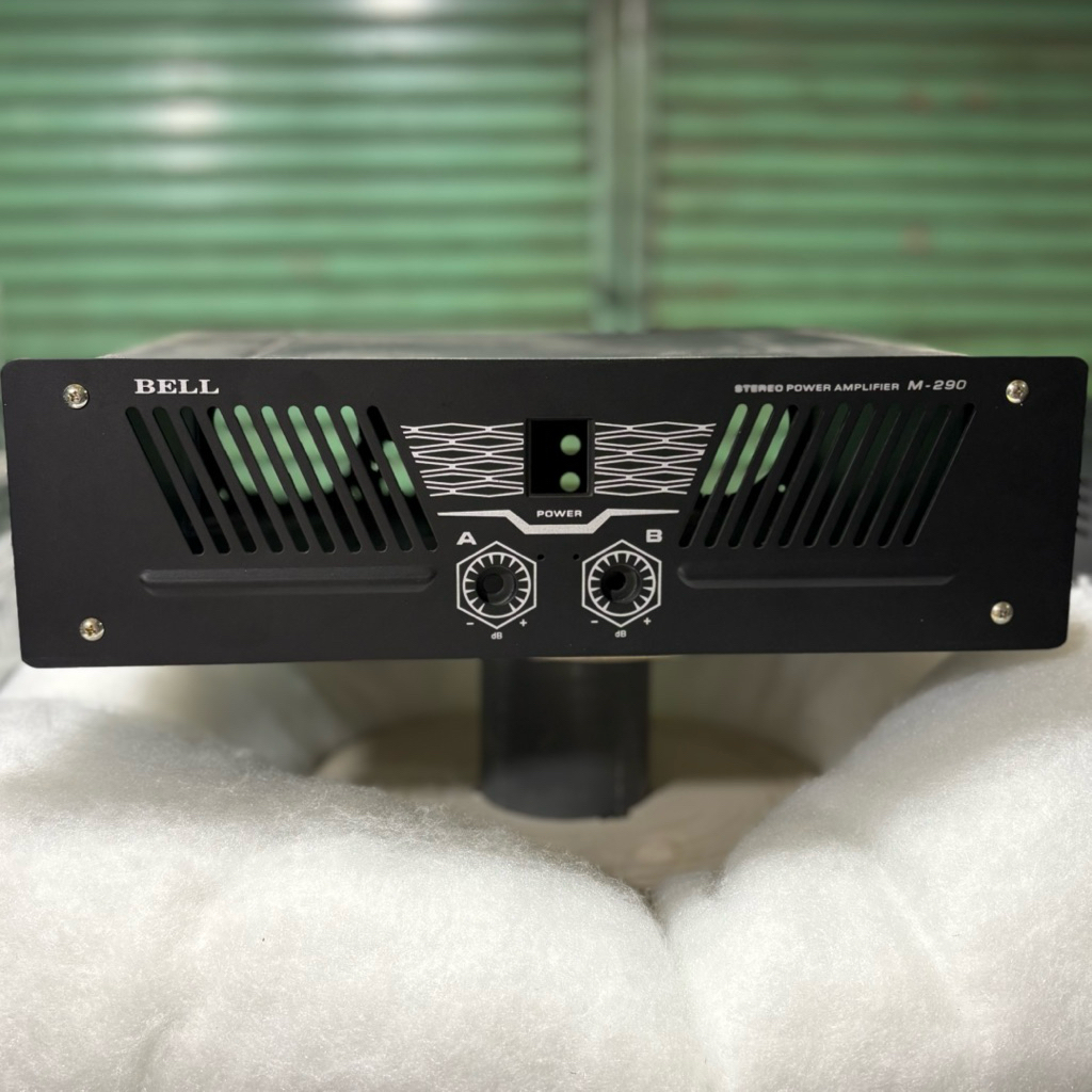 box power amplifier bell m290 + aksesoris