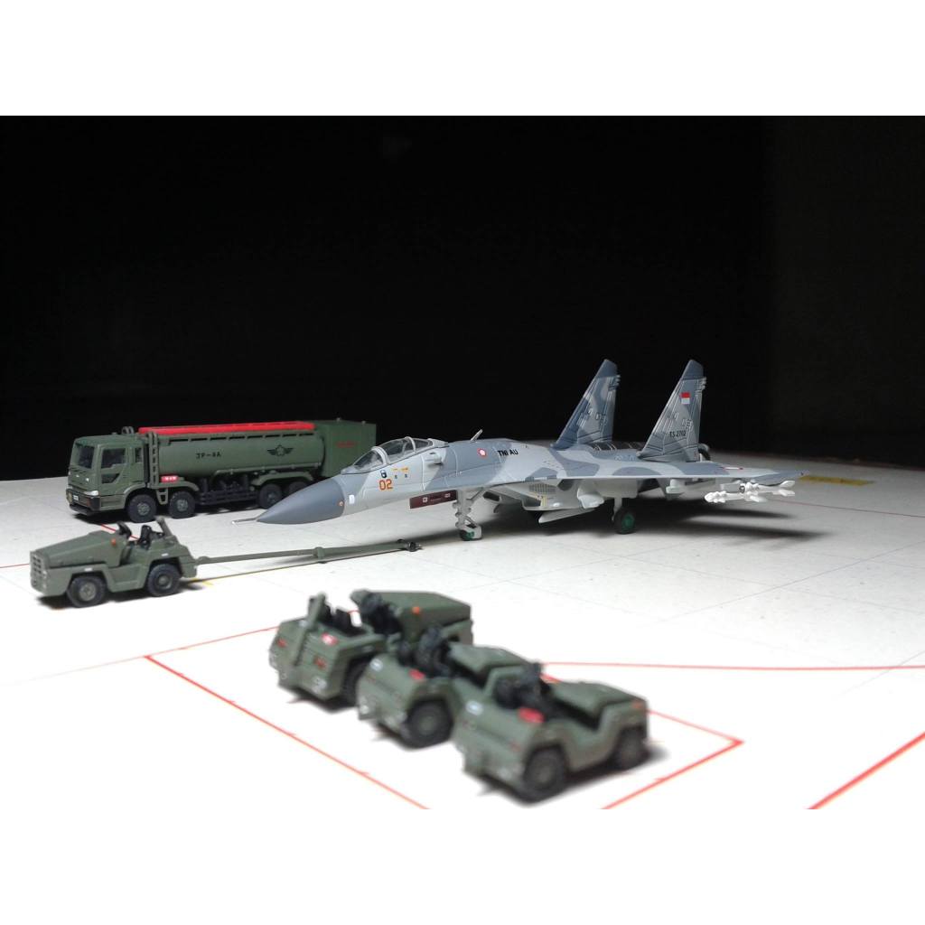 Diecast Pesawat -  Indonesian Air Force TS 2702 - Sukhoi SU-27SK, 11th Fighter Squadron - Sultan Has
