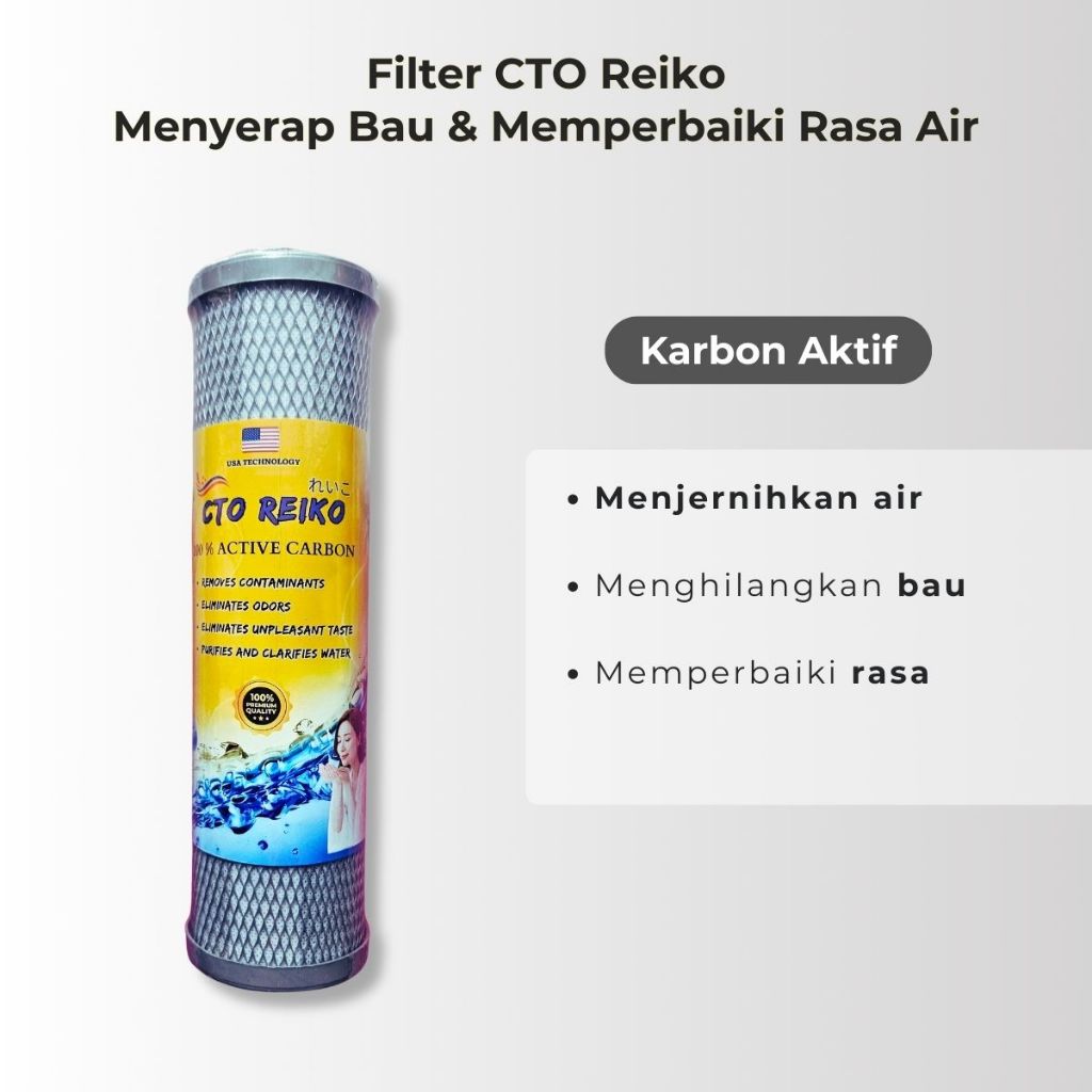 CTO FILTER AIR 10 INCH / FILTER AIR SUMUR / FILTER AIR TOREN / FILTER AIR KRAN / CTO FILTER GARUDA