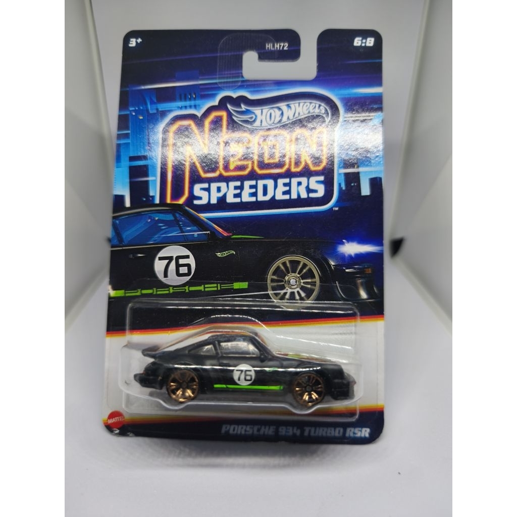 hotwheels porsche 934 Turbo rsr neon