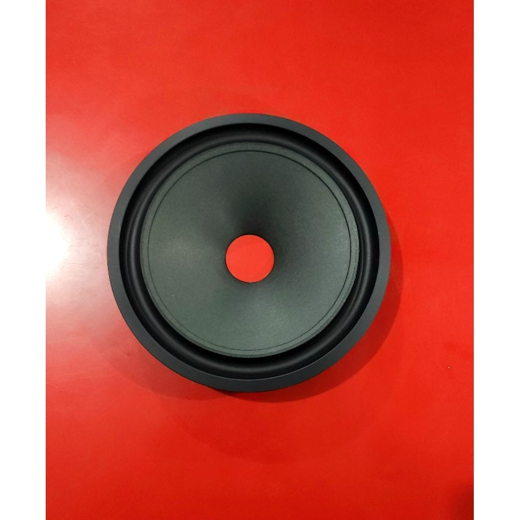 DAUN SPEAKER/ SPIKER DOP ORIGINAL POLYTRON 8 IN / 20CM CEKUNG PINGGIR HITAM