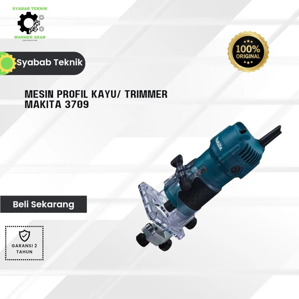 Mesin profil kayu/ trimmer Makita 3709