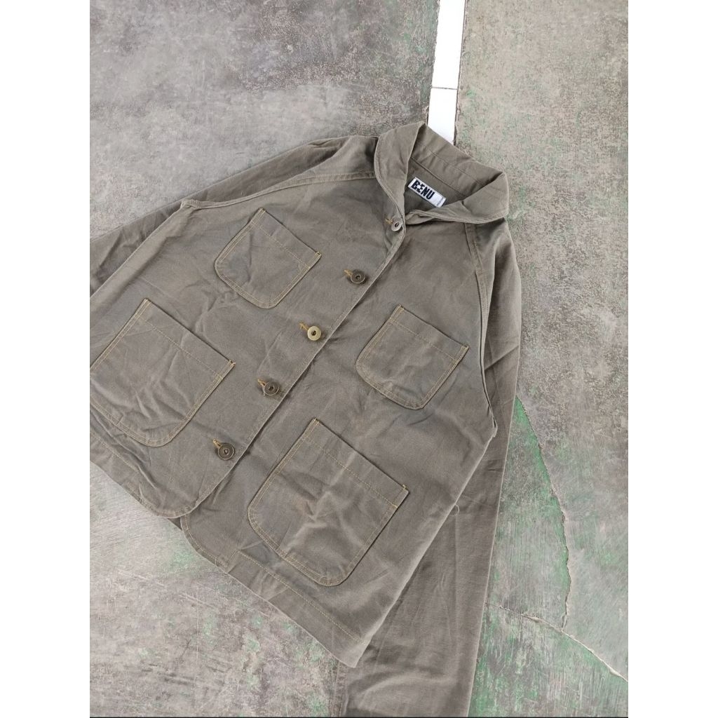 Benu chore olive jacket