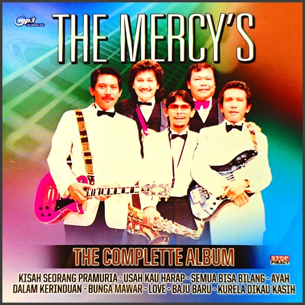 Kaset MP3 Audio Lagu Pop Kenangan The Mercy's- D'lloyd - Panbers Album Nostalgia Edisi Pilihan Terla
