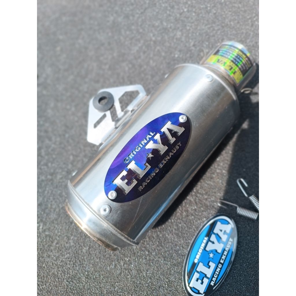 SLINCER KNALPOT  ORIGINAL ELYA RACING DPJ GP1 SARTENG SARPAT SARFUL SARBOR P15 D50 BUAT ALL MOTOR