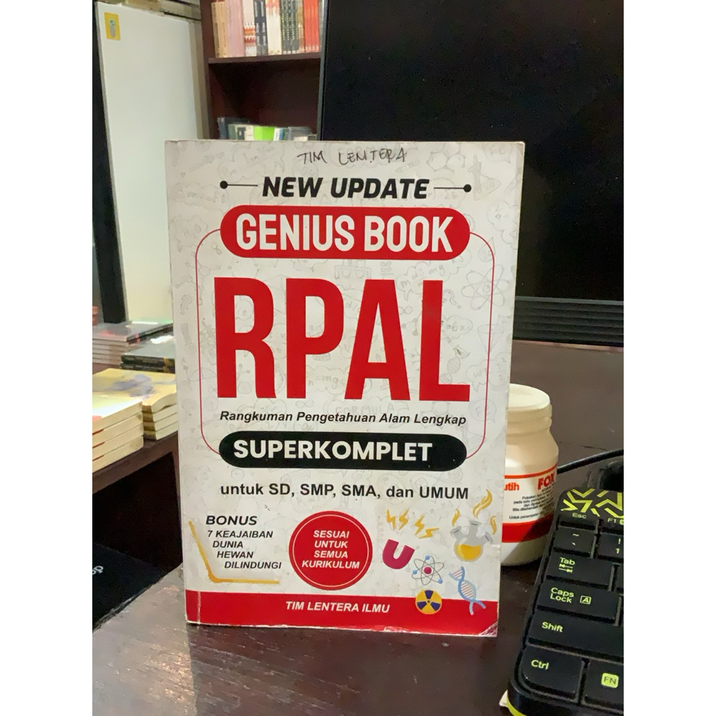 Genius Book RPAL Superkomplet - Buku Pelajaran Obral Original