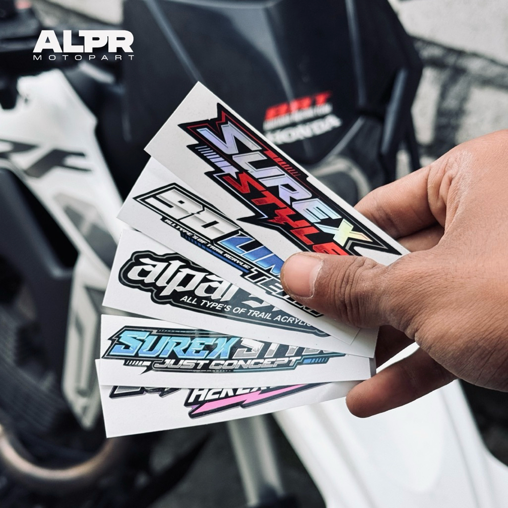 1 PACK STIKER SUPERMOTO HEREX STYLE BY ALPR MOTOPART